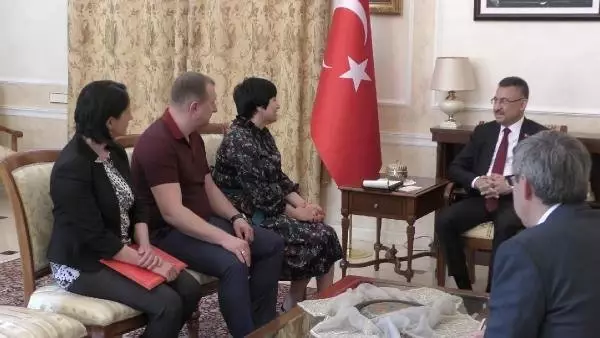 Fuat Oktay, Ukrayna'daki Soydaş ve Türklerle Buluştu