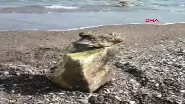 Muğla Yavru Aslanı Emziren Mermer Kadın Heykelinin Diğer Yarısı da Bulundu Muğla Yavru Aslanı Emziren Mermer Kadın Heykelinin Diğer Yarısı da Bulundu