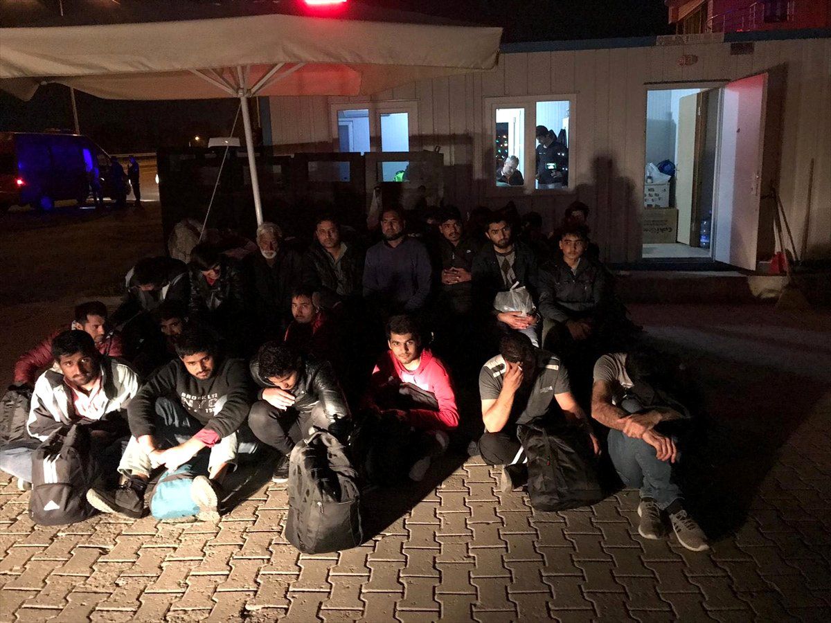 Tekirdağ'da 27 Düzensiz Göçmen Yakalandı