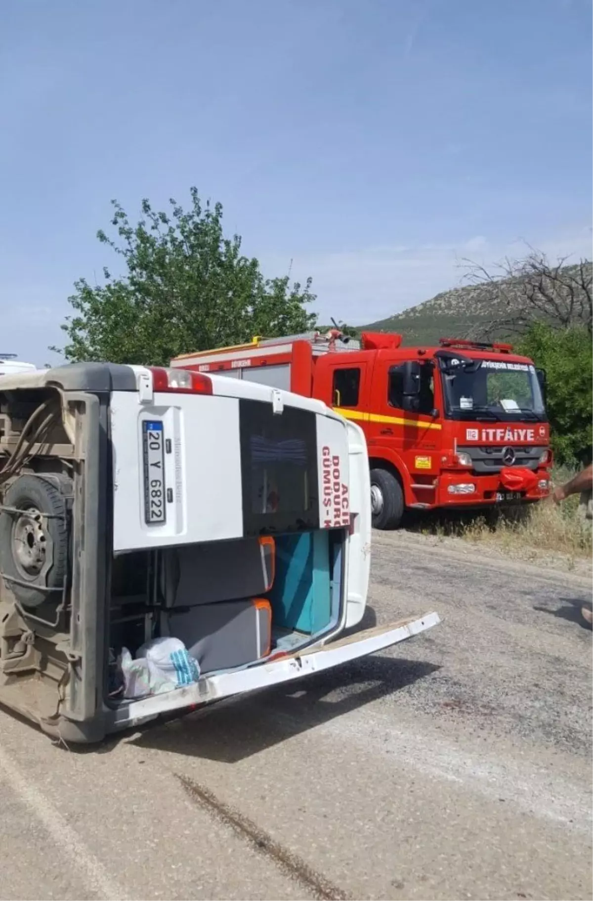 Denizli'de Trafik Kazası: 7 Yaralı