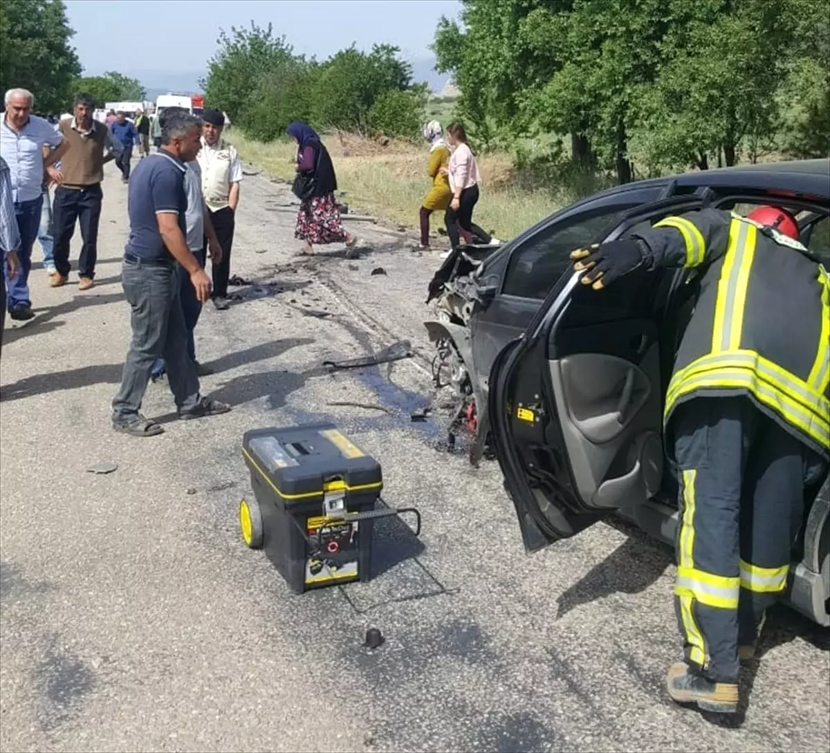 Denizli'de Zincirleme Trafik Kazası: 7 Yaralı