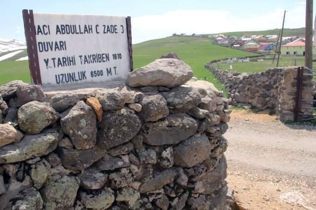 Giresun'da 400 Yıllık 'Hacı Abdullah Duvarı' Görenlerin İlgisini Çekiyor