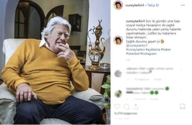 Öldüğü İddia Edilen Cüneyt Arkın'ın Sağlık Durumuyla İlgili Açıklama Geldi!