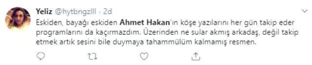 Sosyal Medyada Ahmet Hakan'a Tepki Yağdı