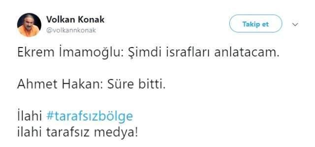 Ünlü İsimler, Ahmet Hakan'ın Ekrem İmamoğlu'nun Konuk Olduğu Yayını Erken Bitirmesine Tepki Gösterdi