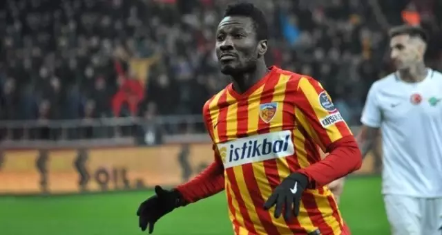 Asamoah Gyan Kayserispor’a Haciz Gönderdi!