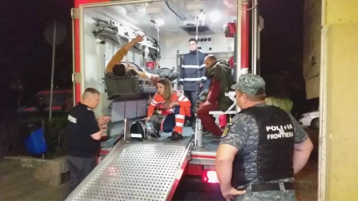 Köstence'de Türk Balıkçı Teknesine Müdahale Anı