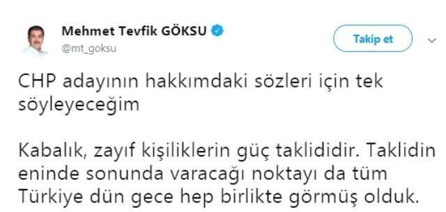 Tevfik Göksu, Ahmet Hakan'a Konuk Olan Ekrem İmamoğlu'nun Kendisi Hakkındaki Sözlerine Yanıt Verdi