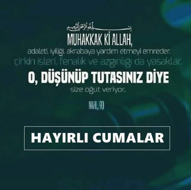 En Güzel Cuma Mesajları 2019 - Yeni Resimli Cuma Mesajları
