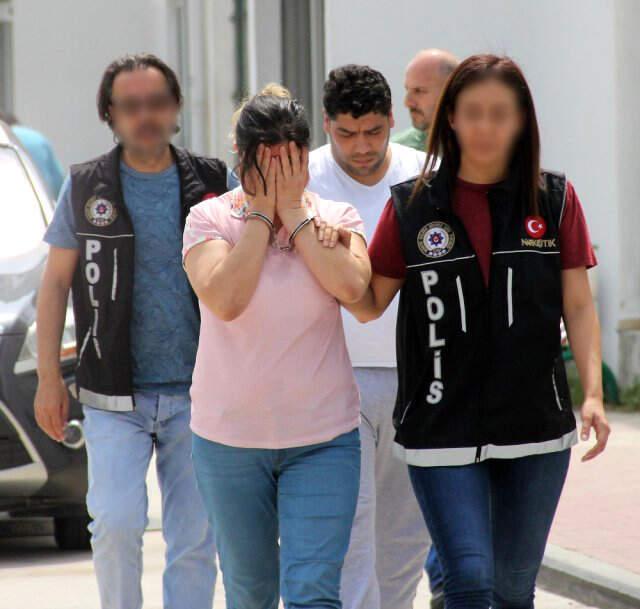 Kocasıyla Birlikte Torbacılık Suçundan Tutuklanan Kadın, Gözyaşlarına Boğuldu