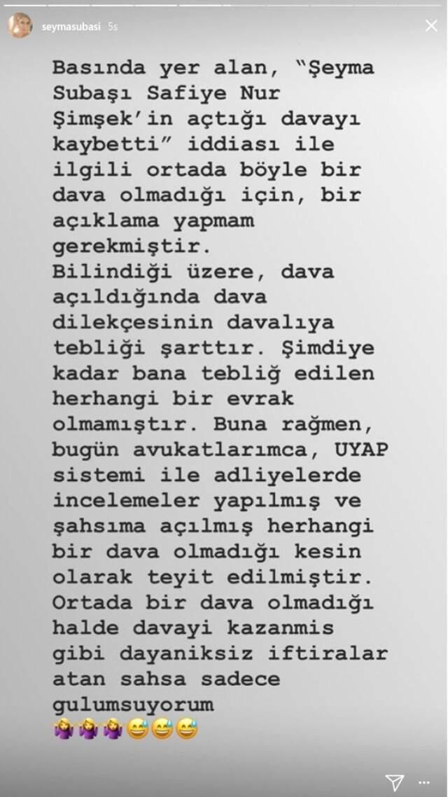 Şeyma Subaşı, 'Fikir Hırsızlığı Yaptı' İddialarına Cevap Verdi