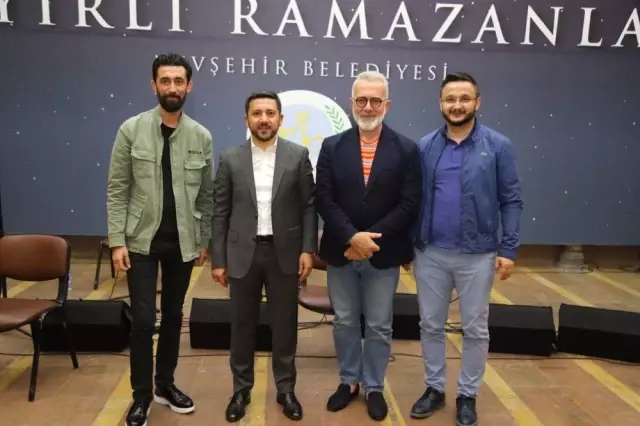 Ünlü Yazar ve Oyuncu Şehirlioğlu, Nevşehir'de Ünlü Yazar ve Oyuncu Şehirlioğlu, Nevşehir'de
