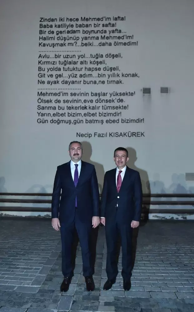 Adalet Bakanı Gül, Ulucanlar'da