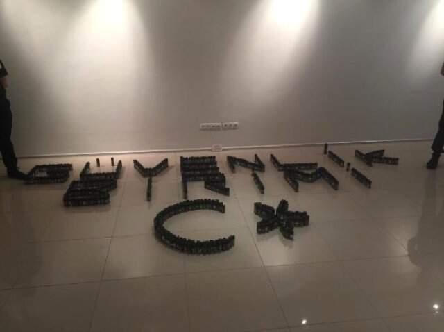 Adliyeye samuray kılıcıyla girmeye çalışmışlar