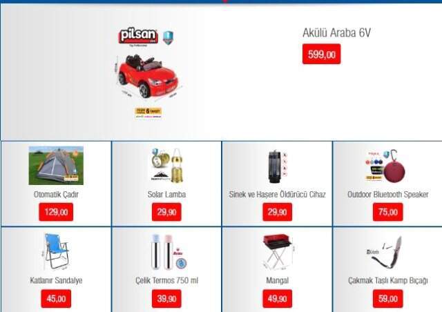 BİM 24 Mayıs 2019 Cuma Aktüel Ürünleri
