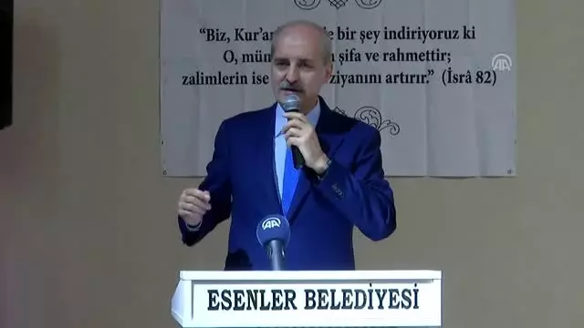 Kurtulmuş: '(İstanbul) Seçimleri üzerinden hepimizin ortak ideallerine hangi saldırılar olacağını... Kurtulmuş: '(İstanbul) Seçimleri üzerinden hepimizin ortak ideallerine hangi saldırılar olacağını...