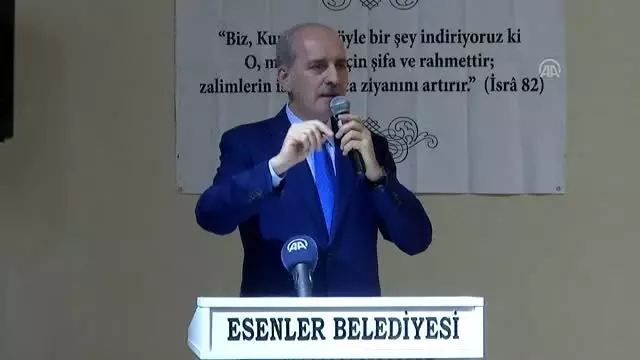Kurtulmuş: '(İstanbul) Seçimleri üzerinden hepimizin ortak ideallerine hangi saldırılar olacağını... Kurtulmuş: '(İstanbul) Seçimleri üzerinden hepimizin ortak ideallerine hangi saldırılar olacağını...