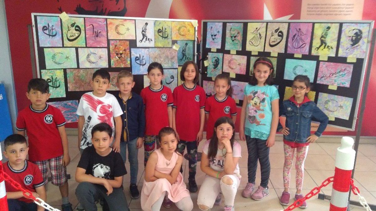 Mehmet Sepici 60. Yıl Cumhuriyet İlkokulu'ndan Sergi
