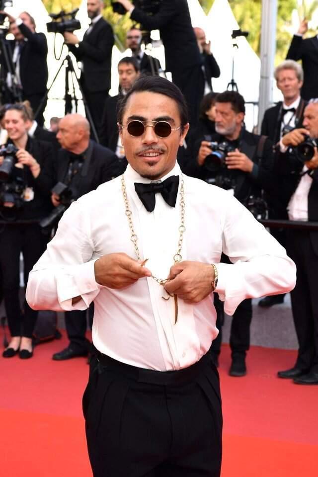 Nusret Gökçe, Saltbae Hareketiyle Kırmızı Halıya Damga Vurdu