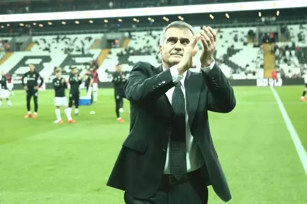 Şenol Güneş, Beşiktaş'taki son maçına çıktı