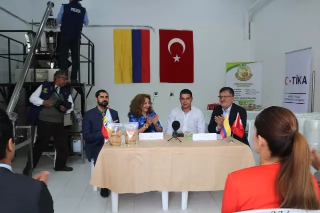 TİKA'dan Kolombiya'da tarım üreticilerine destek
