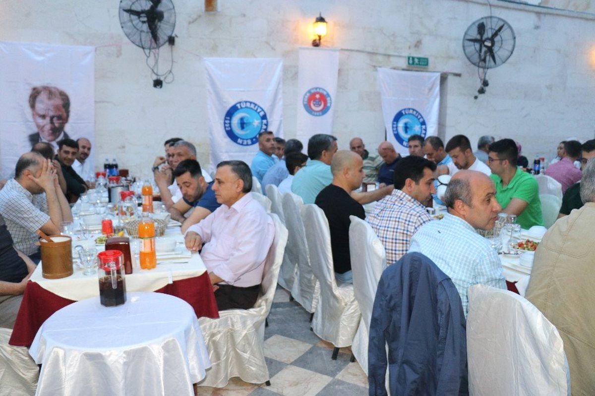 Türk Ulaşım-Sen üyeleri iftar yemeğinde buluştu