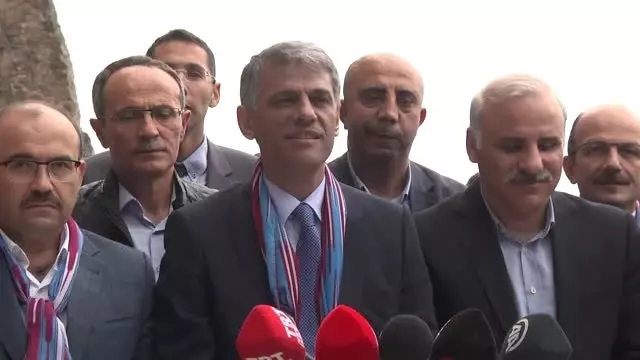Bakan Yardımcısı Alpaslan: '(Sümela Manastırı) İğne ile kuyu kazılarak bu çalışmalar yapıldı' Bakan Yardımcısı Alpaslan: '(Sümela Manastırı) İğne ile kuyu kazılarak bu çalışmalar yapıldı'