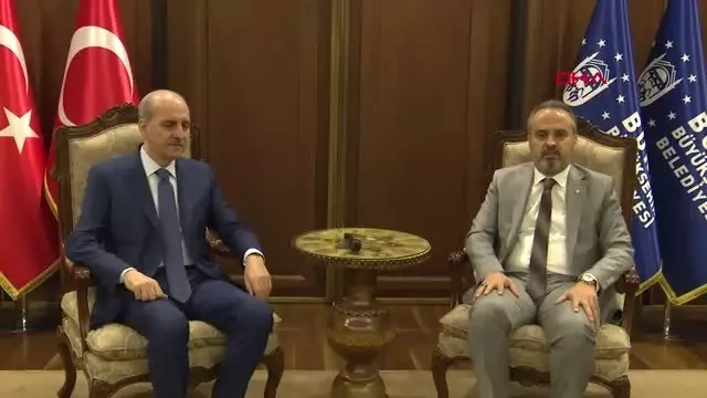 BURSA AK Parti Genel Başkanvekili Kurtulmuş Bursa'da BURSA AK Parti Genel Başkanvekili Kurtulmuş Bursa'da