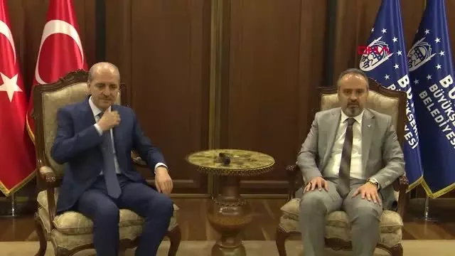 BURSA AK Parti Genel Başkanvekili Kurtulmuş Bursa'da BURSA AK Parti Genel Başkanvekili Kurtulmuş Bursa'da