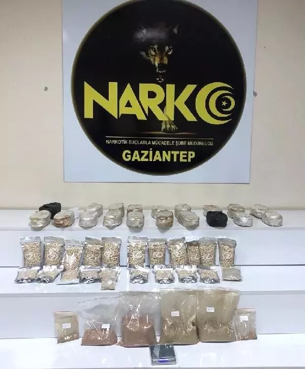 Gaziantep'te uyuşturucu operasyonu: 5 gözaltı