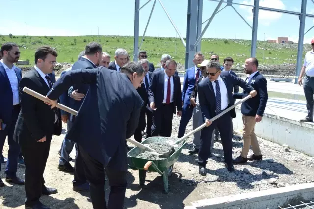 Havza OSB'de temel atma töreni Havza OSB'de temel atma töreni