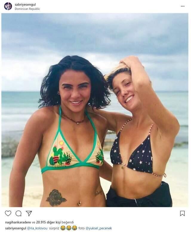 Survivor Sabriye, Sosyal Medya Hesabından Bikinili Pozunu Paylaştı