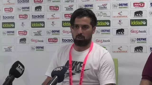 Hatayspor-Adana Demirspor maçının ardından - İlhan Palut Hatayspor-Adana Demirspor maçının ardından - İlhan Palut