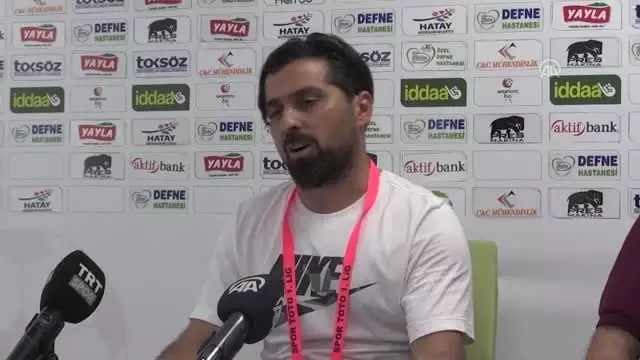 Hatayspor-Adana Demirspor maçının ardından - İlhan Palut Hatayspor-Adana Demirspor maçının ardından - İlhan Palut