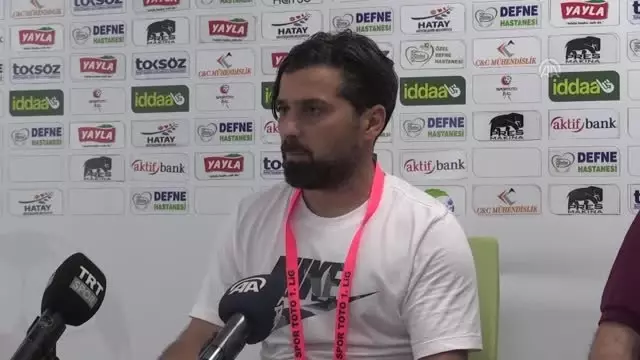 Hatayspor-Adana Demirspor maçının ardından - İlhan Palut Hatayspor-Adana Demirspor maçının ardından - İlhan Palut