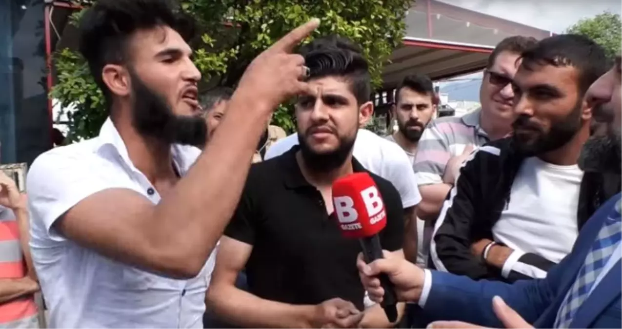 'Kafa Keseceğim' Diyen Suriyeli Sığınmacı Gözaltına Alındı!