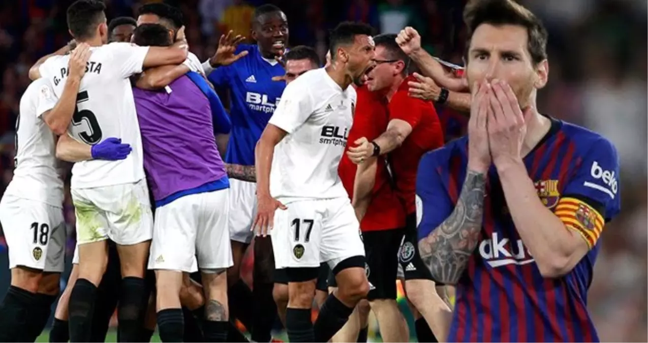 Valencia, Barcelona'yı Yenip İspanya Kral Kupası'nı Kazandı