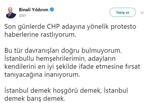 Yıldırım'dan Çok Konuşulacak İmamoğlu Çıkışı: Doğru Bulmuyorum