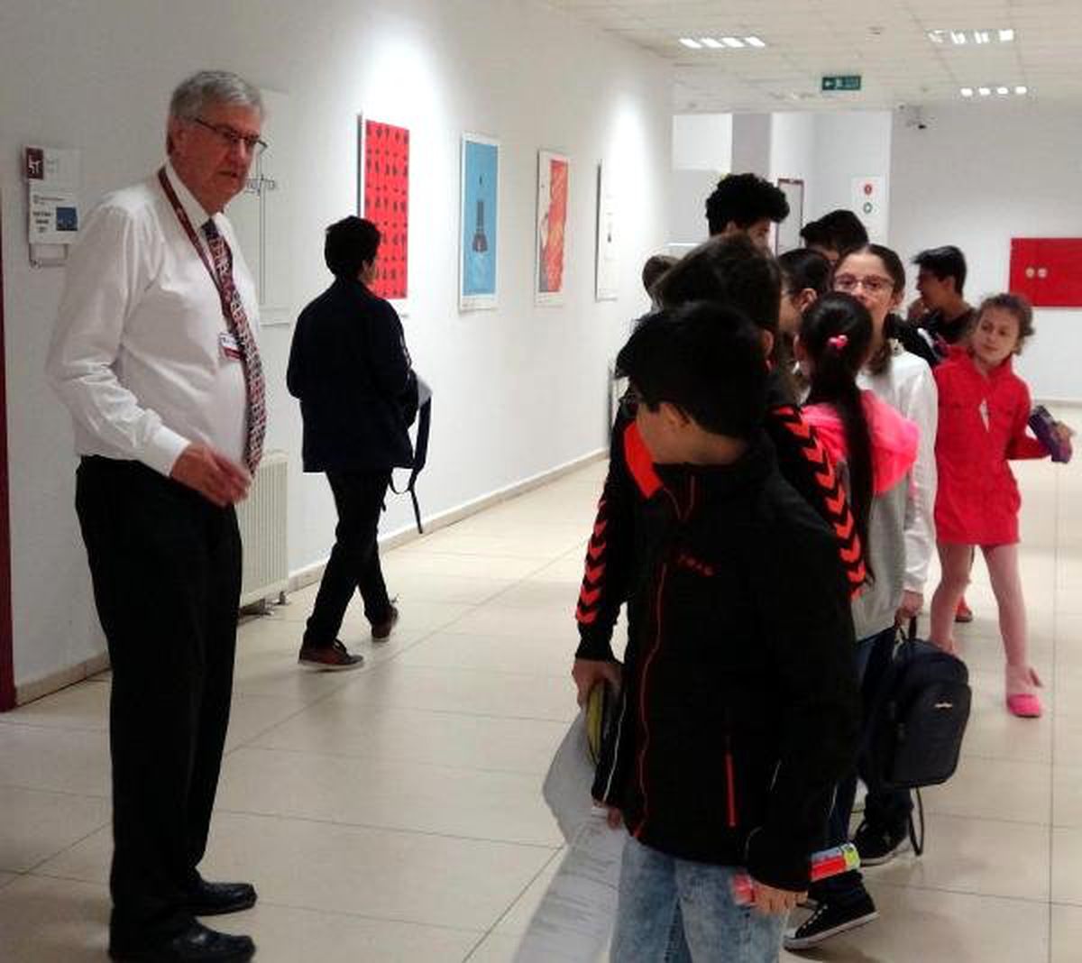 Erzurum'da 60 öğrenci, Camridge sınavına girdi