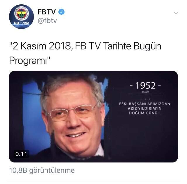 FB TV'den Aziz Yıldırım'a Yanıt