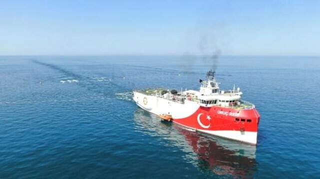 İlk Yerli ve Milli Sismik Araştırma Gemisi Oruç Reis Marmara'yı Karış Karış İnceliyor