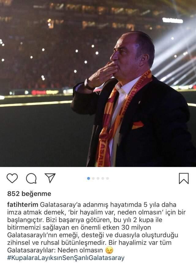 İşte Fatih Terim'in Yeni Sözleşmesi ve Kazanacağı Ücret