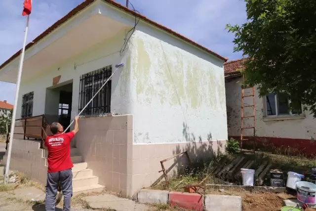 Muhtarlık binaları belediye ile yenilendi