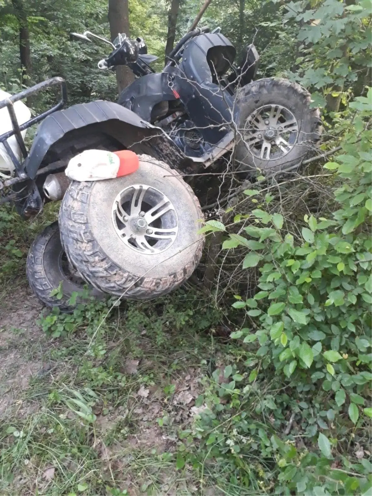 65 yaşındaki adam ATV altında kalarak hayatını kaybetti