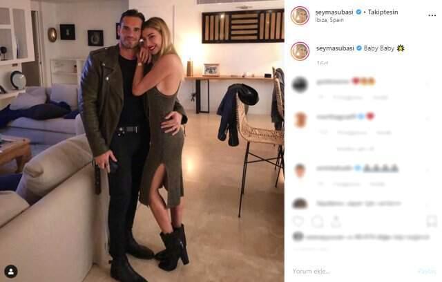 Şeyma Subaşı, Sevgilisi Guido Senia ile birlikte sarmaş dolaş poz verdi!