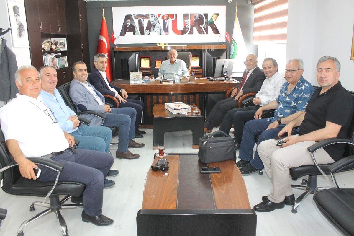 BGC'den, Başkan Barçin'e ziyaret