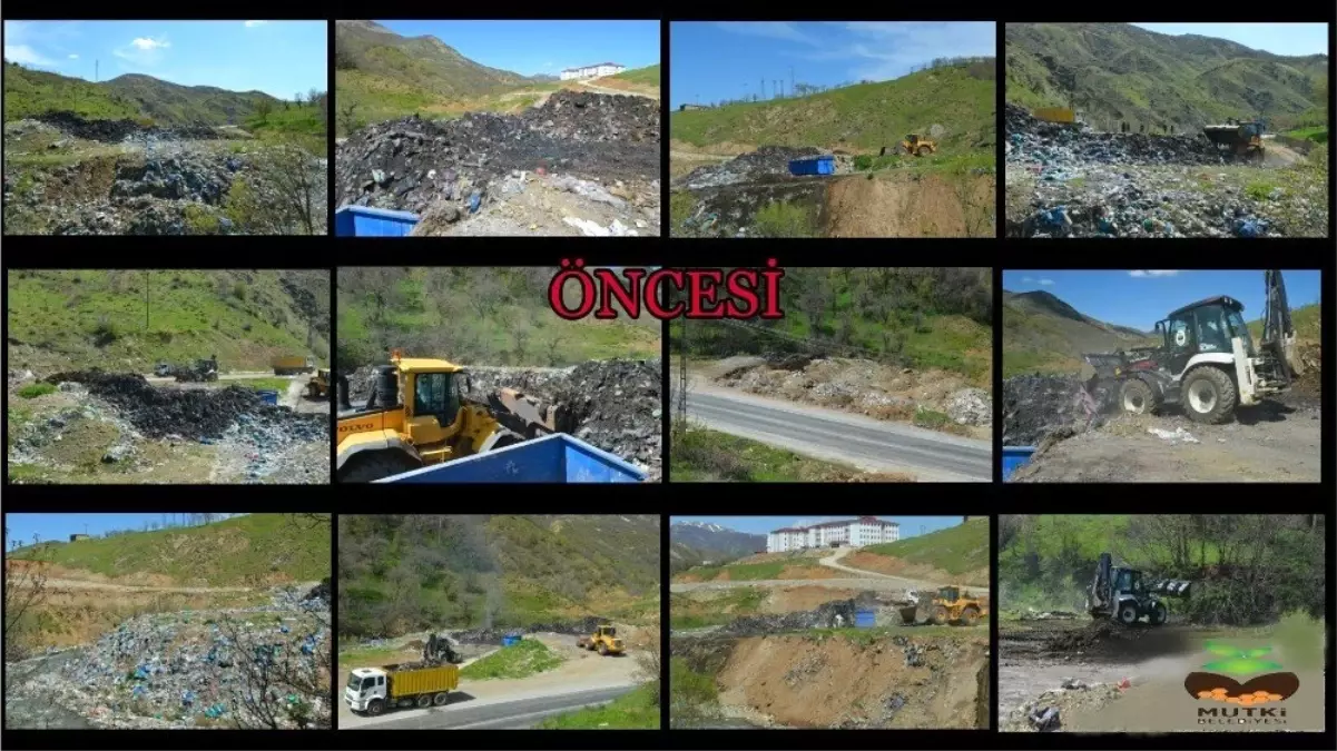 Mutki'deki çöpler BİKA tesislerine gönderildi