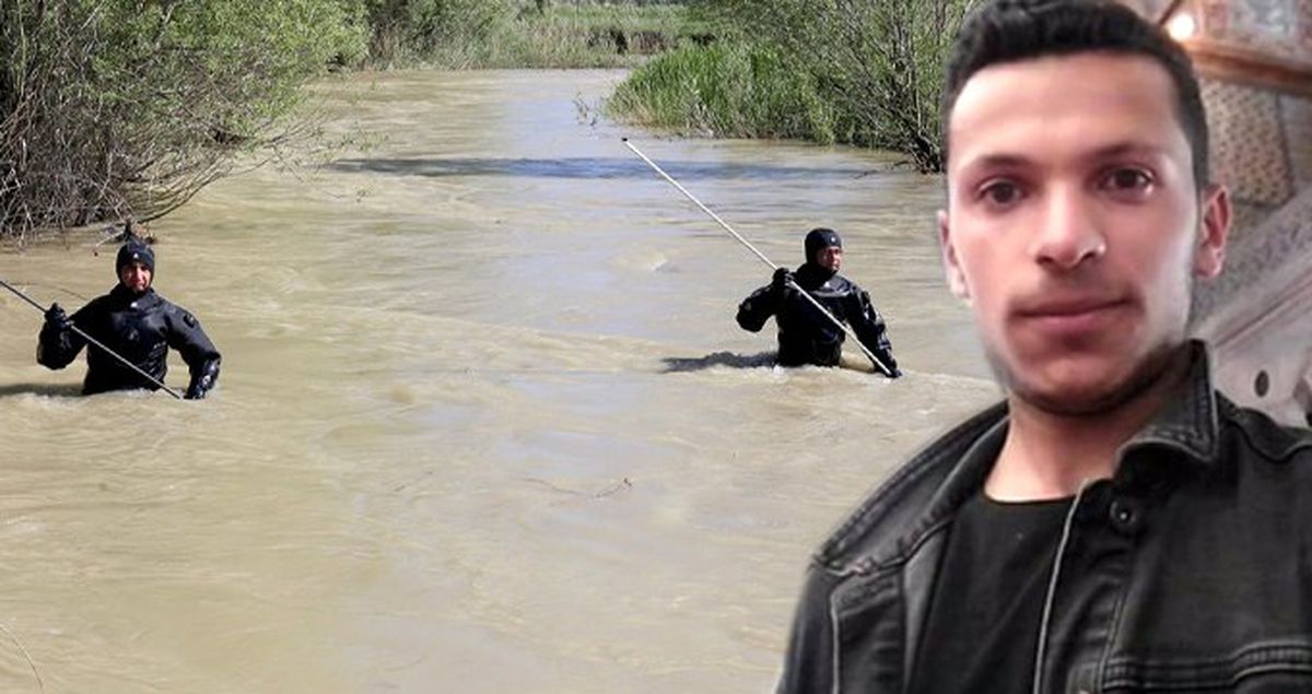Van'da, balık tutarken düştüğü çayda kaybolan liseli Murat'ın cansız bedenine ulaşıldı