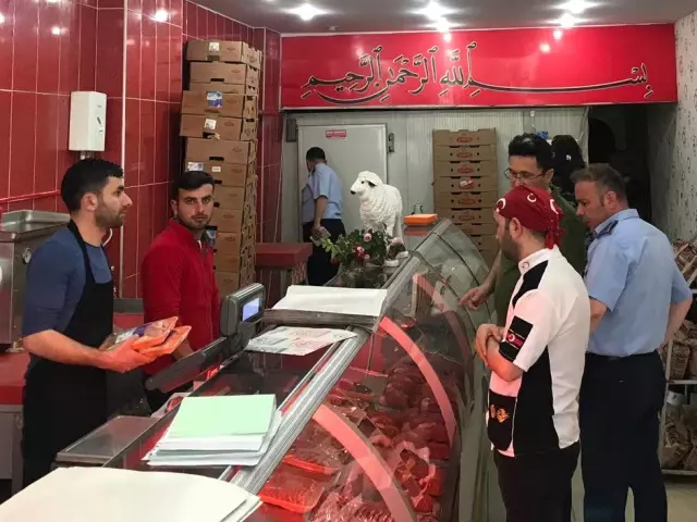 Bafra'da fırın ve kasaplarda denetim Bafra'da fırın ve kasaplarda denetim