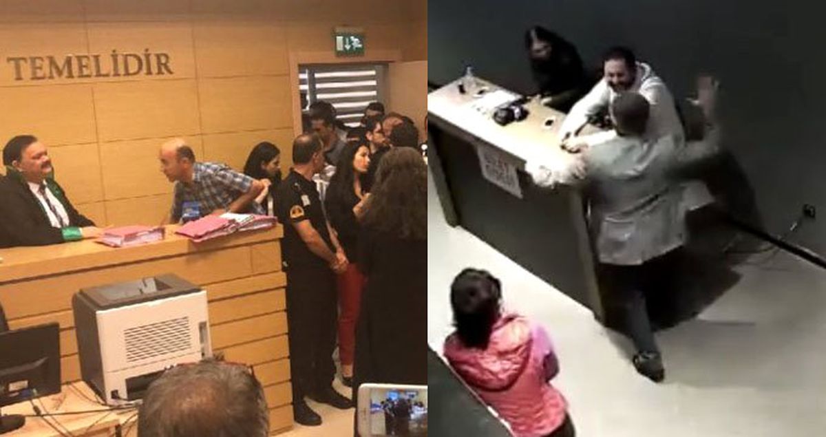 Bu kadar da olmaz! Dün hakim etek boyuna karıştı, bugün patron işçisini dövdü